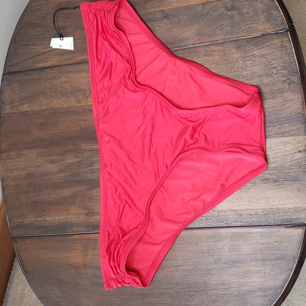 Shade & Shore NWT Red Bikini Bottom Sz XL